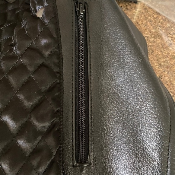 Women's Harley Davidson Leather Jacket Small - Picture 8 of 14